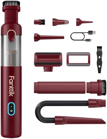 Fanttik Slim V8 APEX Cordless Car Vacuum & Air Duster, 4-in-1 Portable Mini by FANTTIK%C2%AE
