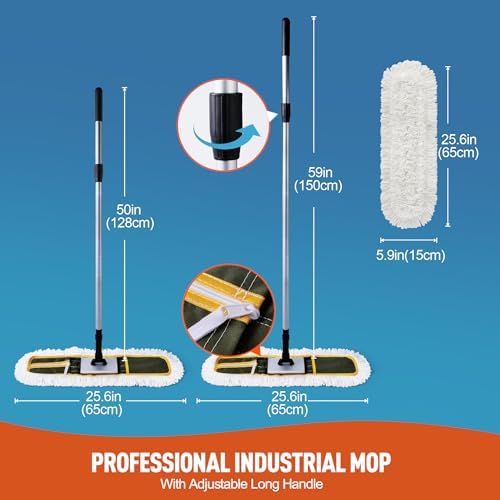 CLEANHOME 24" Commercial Dust Mop - Image 2