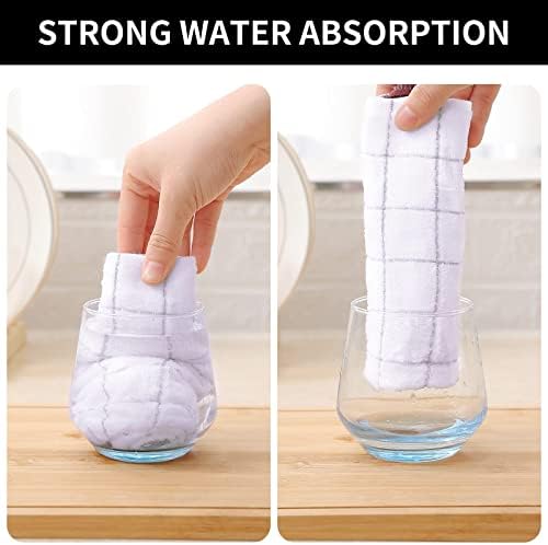 Homaxy 100% Cotton Terry Kitchen Towels, 12 Pack - Image 3