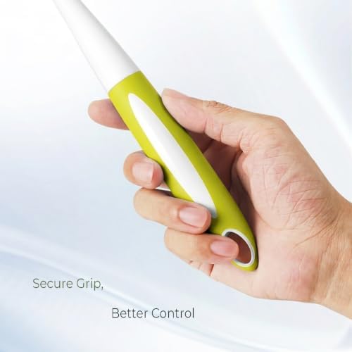 Dish Brush with Handle, Stiff Bristles Dish Scrubber - Image 3