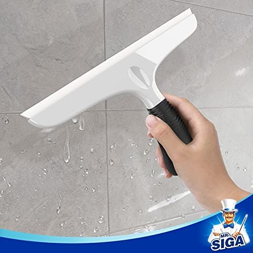 MR.SIGA Silicone Squeegee for Shower Doors, 25 cm/10 inch - Image 5