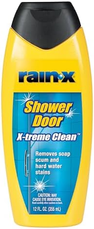 Rain-X 630035 X-Treme Clean Shower Door Cleaner, 12 Fl. Oz, Formulated To Clean by Rain-X