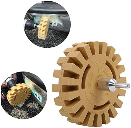 12Pcs Decal Adhesive Remover Set, 4-Inch Eraser Wheel - Image 7