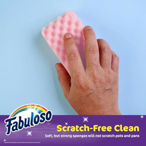 Fabuloso Scratch-Free Kitchen Dish Sponges - Image 4