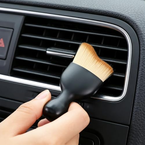 6PCS Car Detailing Brush Kit, Includes Ultra Soft No Scratch Boars & Vent - Image 3