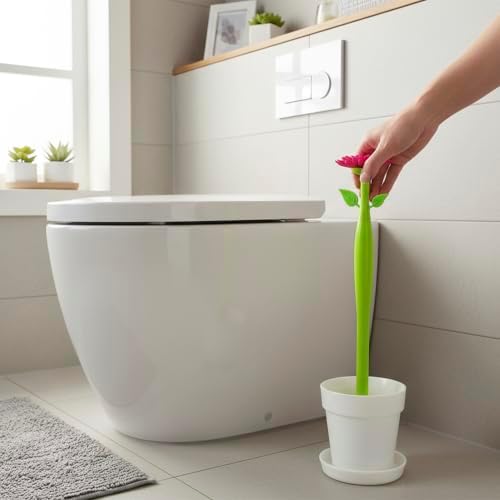Vigar Flower Power Toilet Brush - Image 2