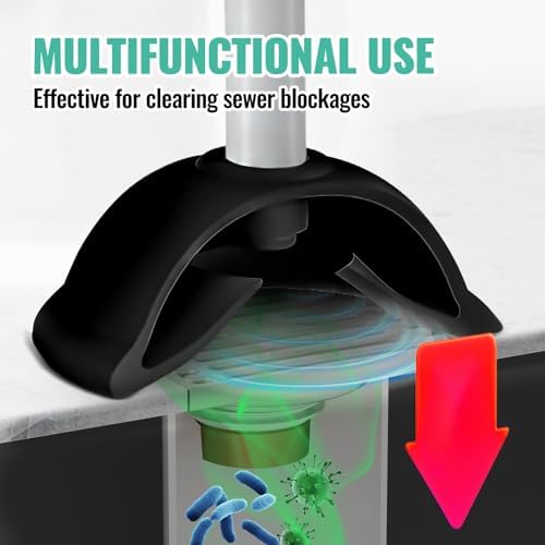 3 in 1 Toilet Brush and Plunger Set - Image 5