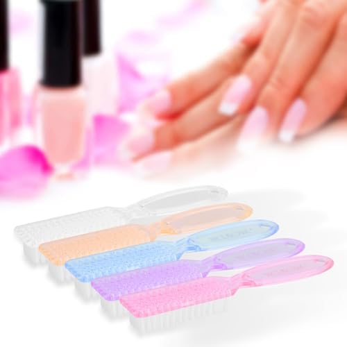 NICEMOVIC 10 Pcs Nail Brush for Cleaning Fingernails, Handle Grip Nail Scrubber - Image 6