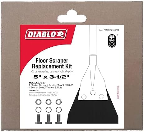 Diablo SDS-Max Floor Scraper Replacement Blade Kit - Image 2