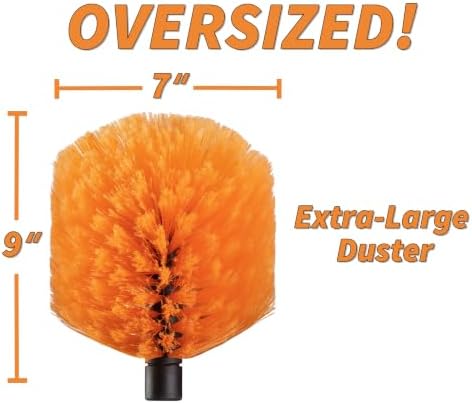 Cobweb Duster Head Brush for Web Cleaning - Image 2