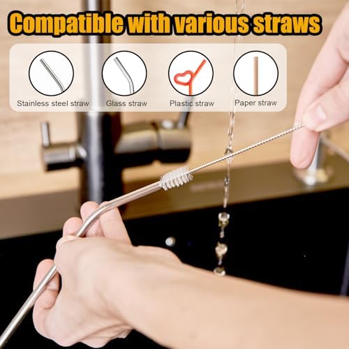 12pcs Crevice Cleaning Brush, Straw Brush - Image 4
