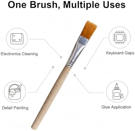 Wood Handle Anti-Static Brushes - Image 6