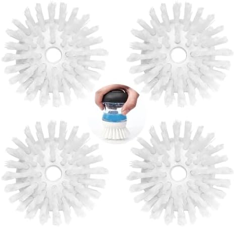 Dish Brush Replacement 4 Pack Compatible by Unknown