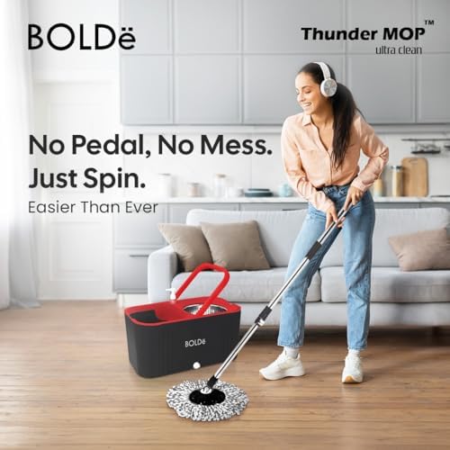 Thunder MOP Ultra Clean Stainless Steel Spin System - - Image 5