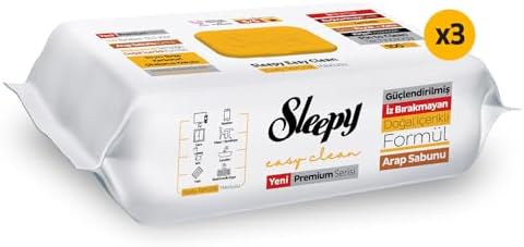 Sleepy Easy Clean Arabic Soap Additive Surface Cleaning Towel 3x100 - Image 3
