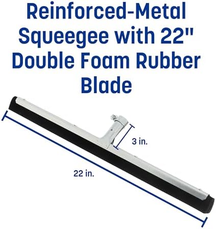 SPARTA Double-Foam Floor Squeegee, 22 Inch - Image 3