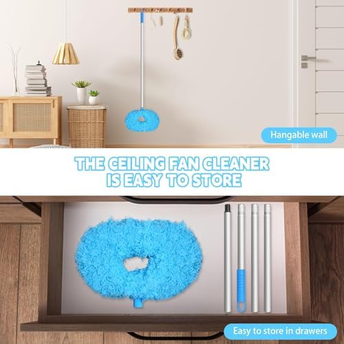 Eunice 2PCS Ceiling Fan Cleaner Duster - Image 3