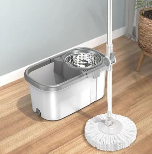 Cleaning System Spin Mop, Mop And Bucket - Image 3