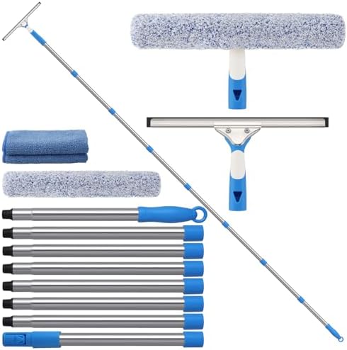 Mitclear 10 Feet Long Squeegee Window Cleaner Tool by Mitclear