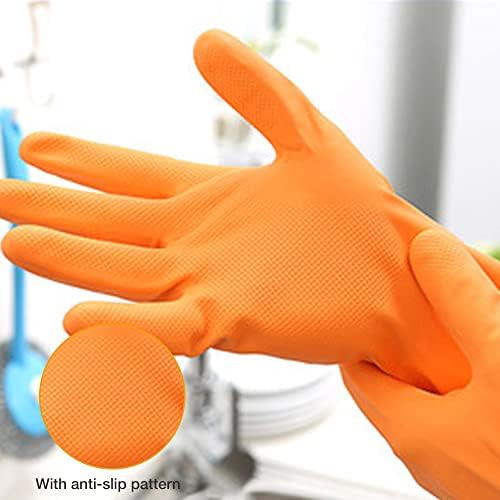 Alimat PluS Rubber Dishwashing Gloves Latex Free, Without Liner - Image 6