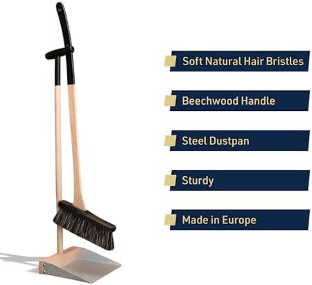 Kings County Tools Broom and Dustpan Combo Set - Image 5