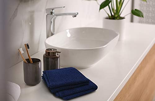 100% Cotton Washcloths 24 Pack Soft, Highly Absorbent Washcloth, Face Towels - Image 3