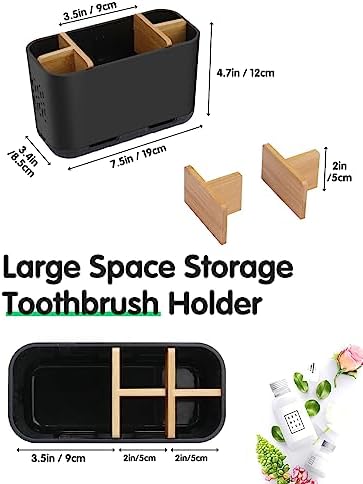 GFWARE Black Toothbrush Holder - Image 6