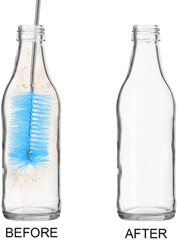 Patelai 3 Pcs Aquarium Filter Hose Brush Stainless Flexible 61 ''79 '' - Image 5