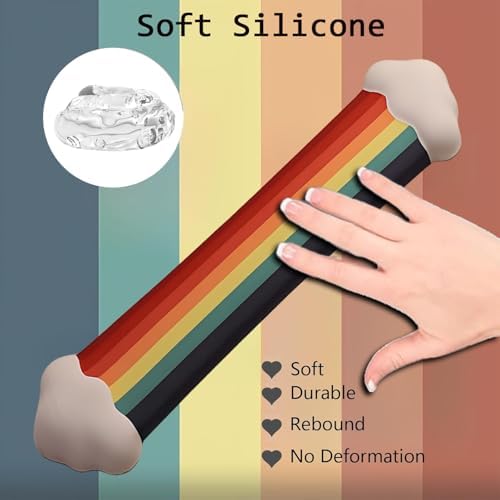 Gel Cloud Keyboard Wrist Rest Cute Rainbow Mouse Pad - Image 5