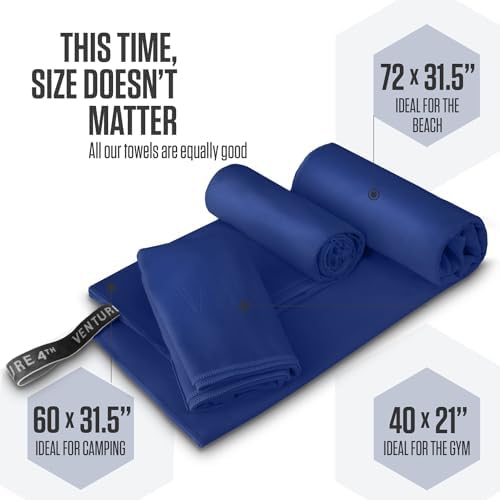 VENTURE 4TH Quick Dry Microfiber Towel - Image 3