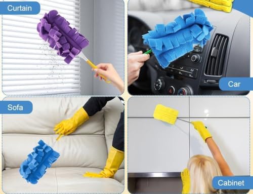 6pcs Duster Refill Reusable Chenille Microfiber Duster Refills, dust Duster - Image 5