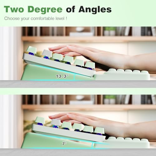 Ospelelf Keyboard Wrist Rest, Ergonomic Memory Foam Wrist Support - Image 4
