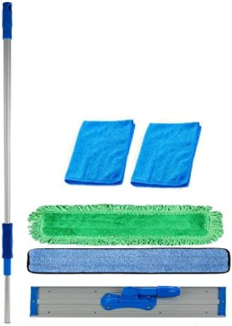 Real Clean 48 inch Commercial Microfiber Mop Kit by RealClean