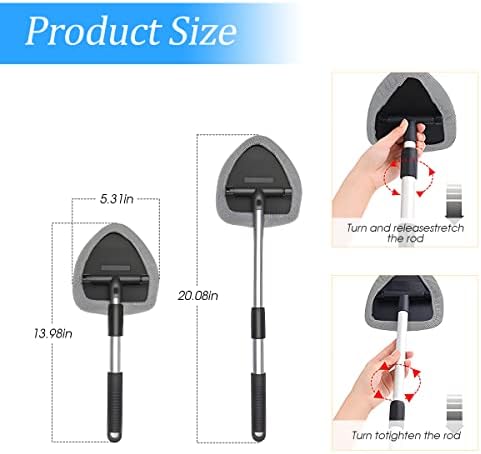Extendable Car Windshield Cleaning Tool - Image 2