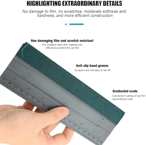 3 Pack Vinyl Squeegee Window Tint Installation Tools - Image 4