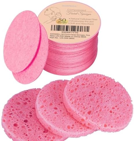 GAINWELL 50-Count Compressed Facial Sponge by GAINWELL