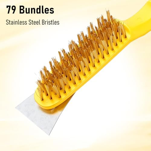10-Pack Industrial Wire Brush Set - Image 5