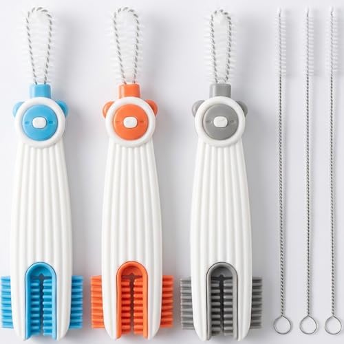 3 in 1 Cup Lid Gap Cleaning Brush Set by ARISENODirect