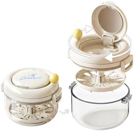 Denture Bath Cup，Retainer Cleaner Case Box, Night Mouth Guard Case Holder by Aidarmollcomingonlyforyou