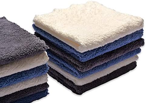 Kyapoo Baby Washcloths 12 Pack 12x12 Inches Microfiber Coral Fleece Extra - Image 4