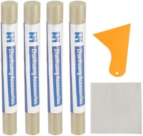 uxcell 4Pcs Wood Filler Sticks, Wood Repair Kit by uxcell