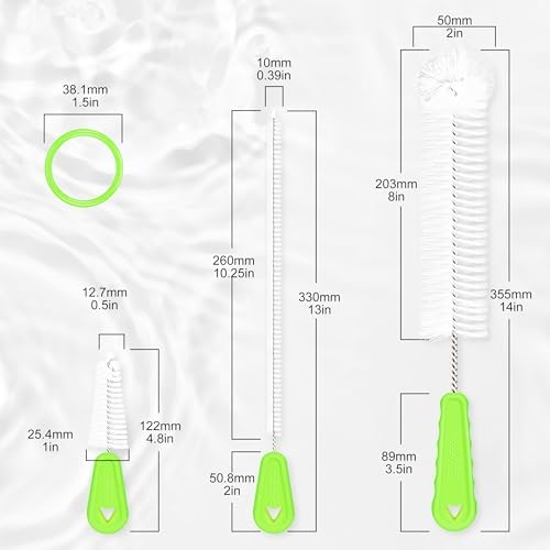 Rnoafmu Bottle Brush Set of 3 - Image 2