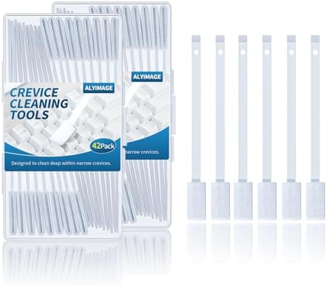 42 Pcs Disposable Crevice Cleaning Brush Set by Unknown