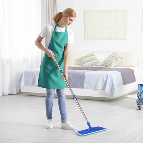 17.5" Professional Microfiber Floor Cleaning Mop, Flat Mop - Image 6