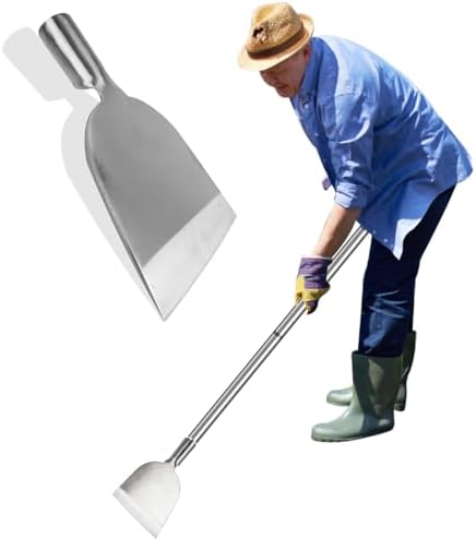 Floor Scraper Long Handle, Paint Wallpaper Garden Snow Ice Shovel by Unknown