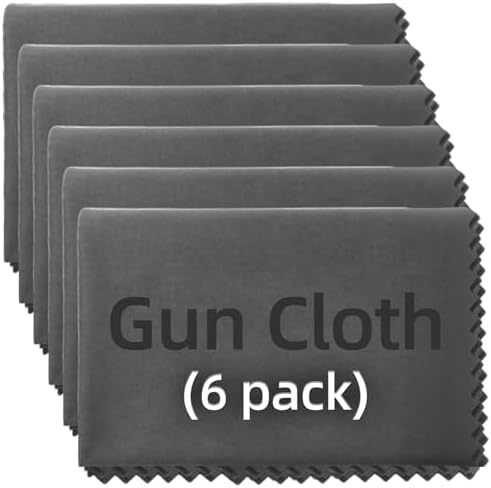 6/12 Pack Microfiber Gun Cleaning Cloth by Unknown