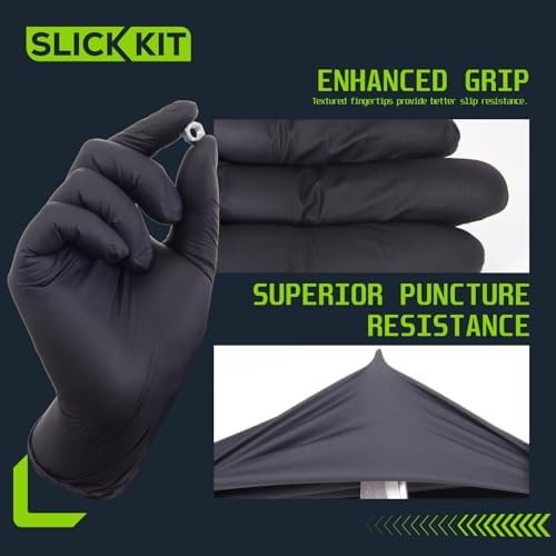 Disposable Nitrile Gloves, 4 Mil, X-Large/10 - Image 3
