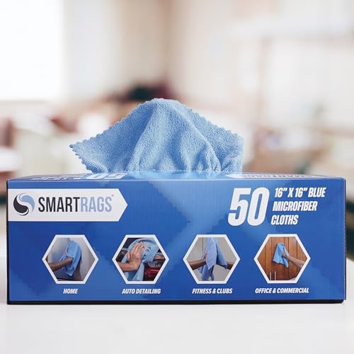 Arkwright Smart Rags Microfiber Cleaning Cloths, Lint Free 215 GSM Reusable - Image 5