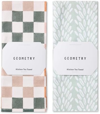 GEOMETRY Kitchen Tea Towels by GEOMETRY