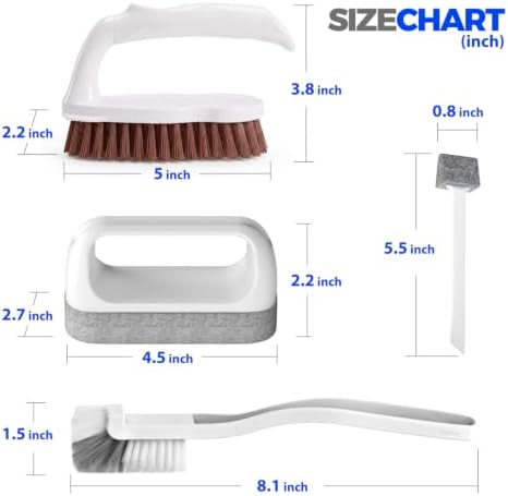 Holikme 7 Pack Cleaning Brush Scrub Brush Kitchen Brush - Image 6